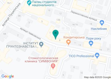 Магазин-студия декора «Vivat» на карте Магазин-студия декора «Vivat» на карте