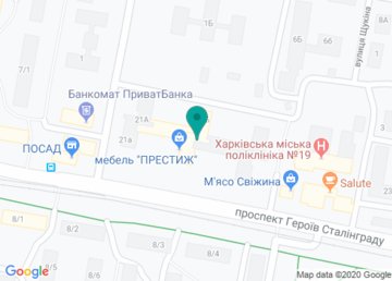 Детско-юношеская спортивная школа ХЗТД Харьковского областного ФСО «Украина» на карте Детско-юношеская спортивная школа ХЗТД Харьковского областного ФСО «Украина» на карте