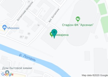 Детско-юношеская футбольная школа «Арсенал» на карте Детско-юношеская футбольная школа «Арсенал» на карте