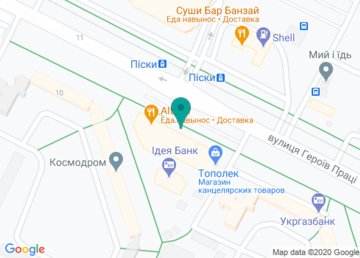 Entoru, бюро переводов на Салтовке на карте Entoru, бюро переводов на Салтовке на карте