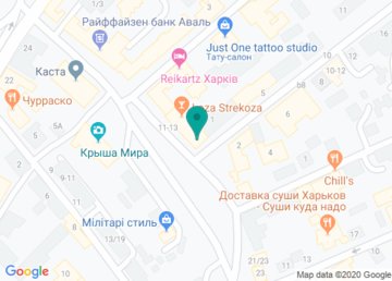 Тренинг-центр «Brain» на карте Тренинг-центр «Brain» на карте