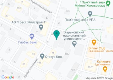 Центр заочного обучения и повышения квалификации ХНУСА на карте