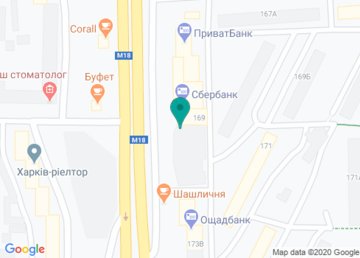 Супермаркет «Сильпо» на Одесской на карте Супермаркет «Сильпо» на Одесской на карте