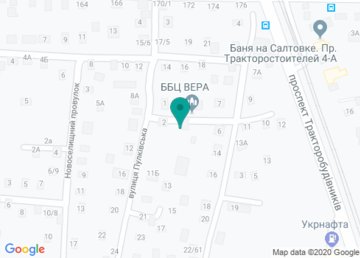 Религиозная община библейской баптистской церкви «Вера» на карте Религиозная община библейской баптистской церкви «Вера» на карте