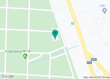 Кладбище № 18 на карте Кладбище № 18 на карте