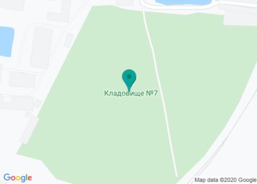 Кладбище № 7 на карте