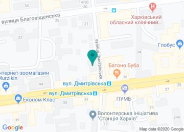 Салон-магазин ритуальных услуг № 5, КП «Ритуал» на карте Салон-магазин ритуальных услуг № 5, КП «Ритуал» на карте