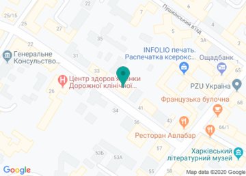 Служба такси «Эталон» на карте