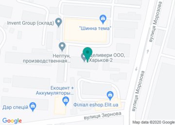 Транспортно-экспедиционная компания «Деливери», Харьков-2 на карте Транспортно-экспедиционная компания «Деливери», Харьков-2 на карте