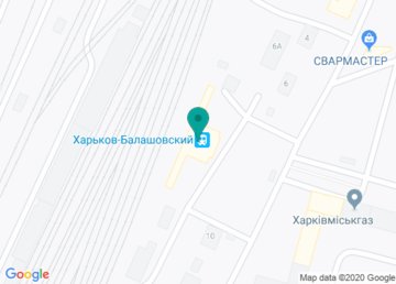 Железнодорожные кассы Станции «Харьков-Балашовский» ЮЖД на карте Железнодорожные кассы Станции «Харьков-Балашовский» ЮЖД на карте