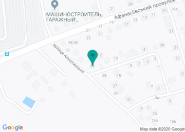 Гаражный кооператив «Машиностроитель» на карте