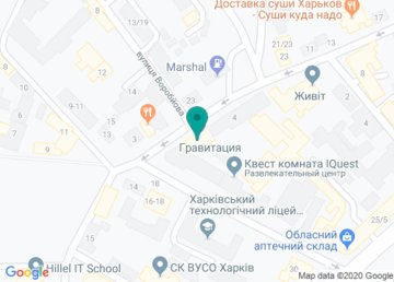 Благотворительный фонд «Єдина Родина» на карте Благотворительный фонд «Єдина Родина» на карте