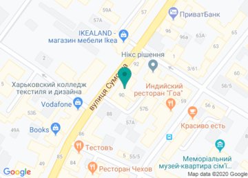 ООО «Солар-Украина», медицинское оборудование на карте ООО «Солар-Украина», медицинское оборудование на карте