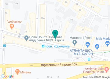 Магазин газового оборудования ПАО «Харьковгаз» на карте Магазин газового оборудования ПАО «Харьковгаз» на карте