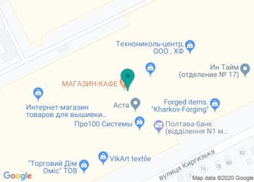 Производство металлоизделий ФЛП Кравец А. С. на карте