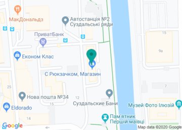 Компания - украинский производитель электродных котлов «Обрій» на карте Компания - украинский производитель электродных котлов «Обрій» на карте