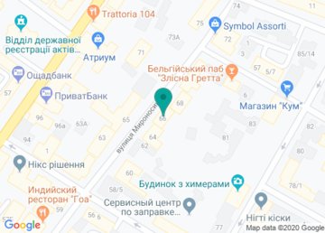 Салон оптики «Inter Optika» на карте Салон оптики «Inter Optika» на карте