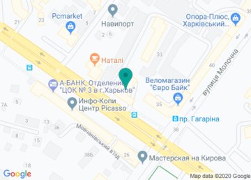 Салон-магазин «Nikadent» на карте