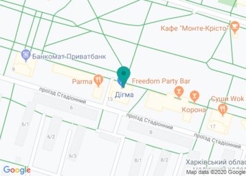 Общественное конструкторское бюро «Харьковская научная группа» на карте Общественное конструкторское бюро «Харьковская научная группа» на карте