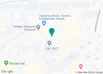 ЧАО «Харьковская щеточная фабрика» на карте