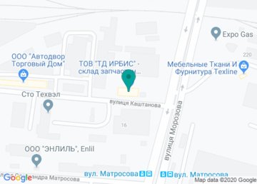 Центральный склад ООО «ТД Ирбис» на карте Центральный склад ООО «ТД Ирбис» на карте