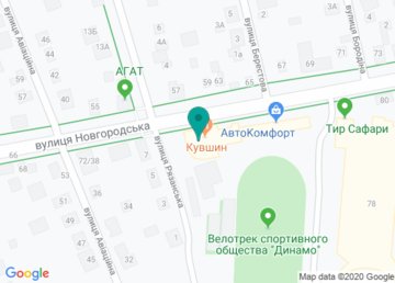 Услуги эвакуатора «100 дорог» на карте