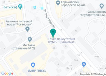 Компания «SinPro» на карте Компания «SinPro» на карте