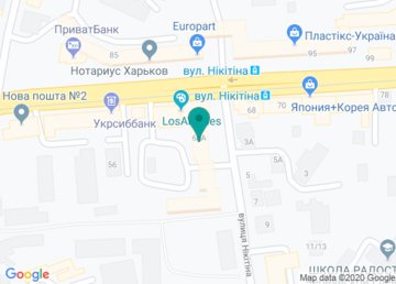 Интерьер-салон итальянской мебели «Три комнаты» (Три кiмнати) на карте Интерьер-салон итальянской мебели «Три комнаты» (Три кiмнати) на карте