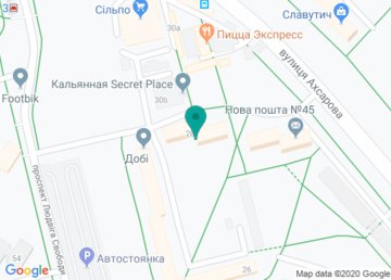 Компания «Мебель Пилот», Главный офис на карте