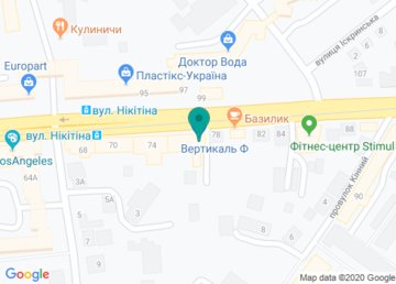 Салон-магазин «Мир бильярда», Фирма «Вертикаль» на карте Салон-магазин «Мир бильярда», Фирма «Вертикаль» на карте