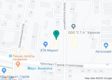 Салон-магазин «Сучасні Меблі» на карте Салон-магазин «Сучасні Меблі» на карте
