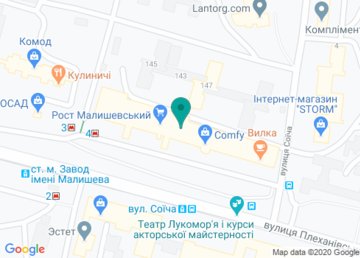 Сеть магазинов бытовой техники и электроники «СOMFY» (Комфи) на Малышева на карте