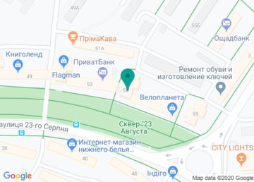 Магазин «Велопланета» на карте Магазин «Велопланета» на карте