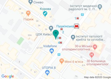 Салон-магазин «Мобилочка», партнер «Киевстар» на карте