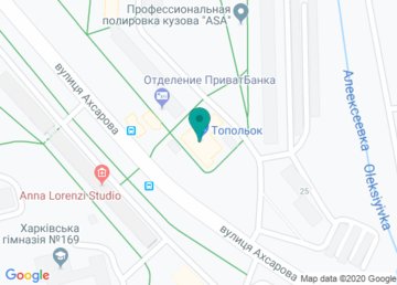 Интернет-магазин канцелярских товаров «Тополек» на карте