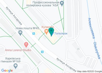 Супермаркет канцтоваров «Тополек» СНА Ф на карте