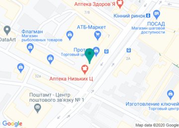 ProStor, сеть магазинов на карте ProStor, сеть магазинов на карте