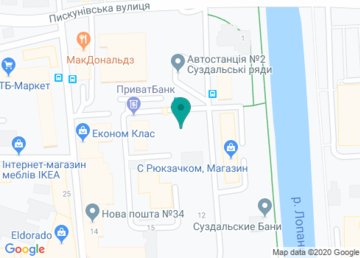 Магазин «Ириска» на карте Магазин «Ириска» на карте