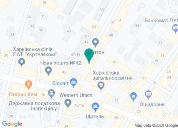 Курьерская служба «Меркурий-Экспресс» на карте