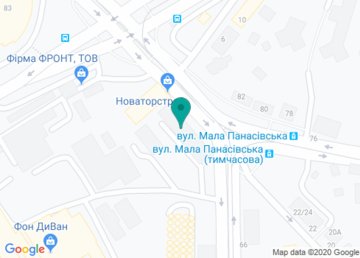 Поликлиника Харьковской клинической больницы на железнодорожном транспорте №2 на карте Поликлиника Харьковской клинической больницы на железнодорожном транспорте №2 на карте