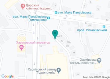 Восточное Региональное Библейское Общество Украины на карте Восточное Региональное Библейское Общество Украины на карте