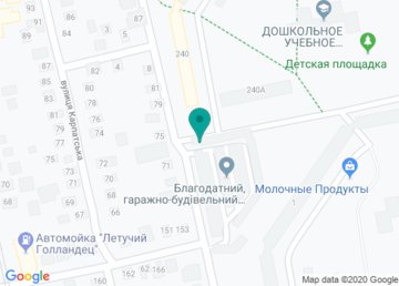 Гаражно-строительный кооператив «Благодатный», ГСК на карте