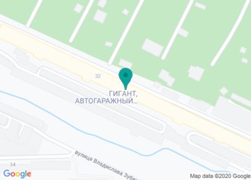 Автогаражный кооператив «Гигант», АГК на карте Автогаражный кооператив «Гигант», АГК на карте