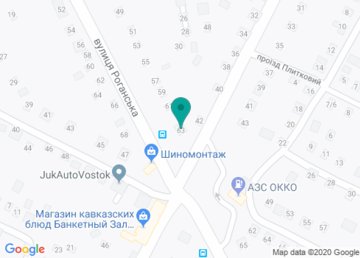 Автозаправочный комплекс «ОККО», АЗС № 12 на карте