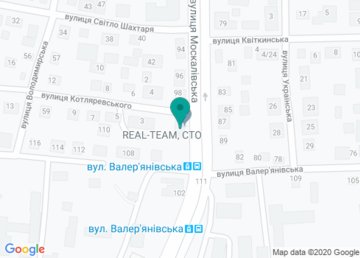 Автосервис и Автомойка «Real-team» на карте Автосервис и Автомойка «Real-team» на карте