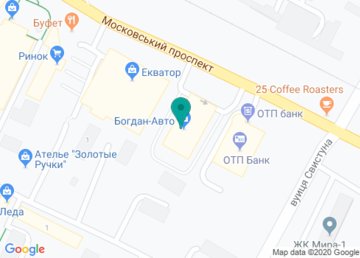 ООО «Богдан-Авто Харьков»: Автосалон на карте