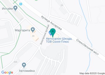 Автоцентр Skoda «Атлант-М Алексеевка» на карте