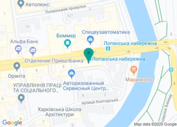 Харьковский областной благотворительный фонд «Социальная служба помощи» на карте Харьковский областной благотворительный фонд «Социальная служба помощи» на карте