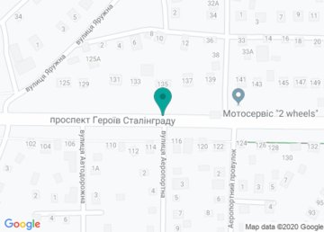 Станция технического обслуживания (СТО) на карте