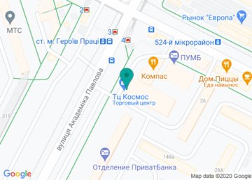 Форсаж 21, автошкола в ТЦ Космос на карте